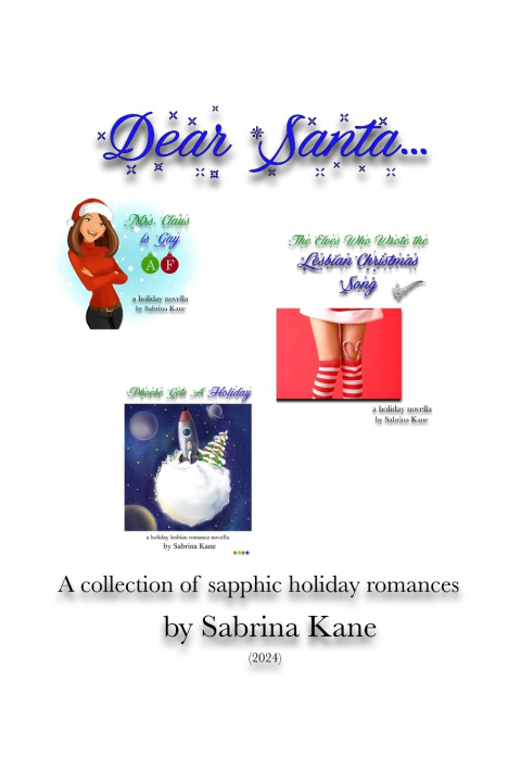 Knjiga Dear Santa... Sabrina Kane