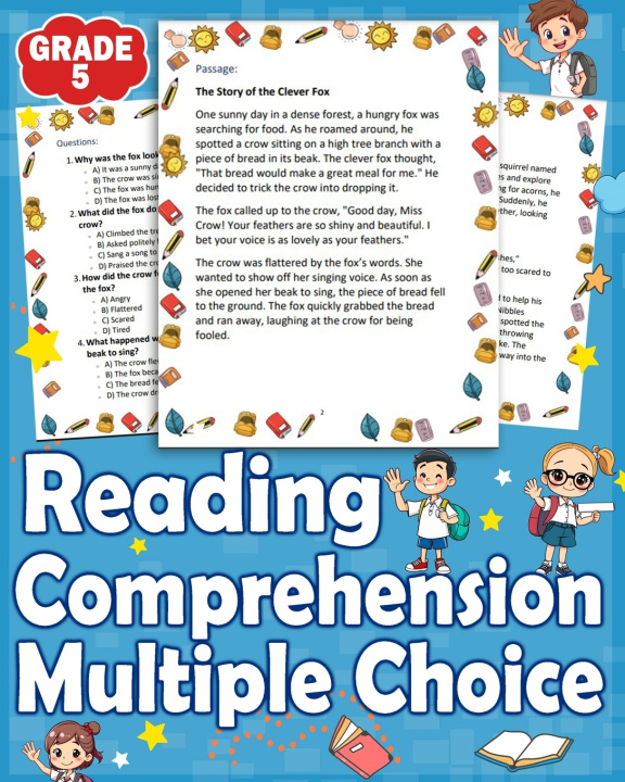 Carte Reading Comprehension Multiple Choice Grade 5 Christopher Bronislaw
