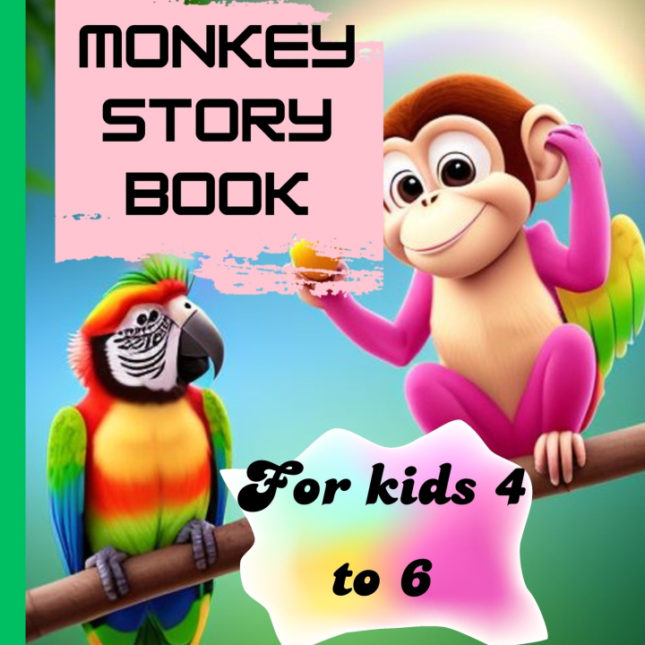 Boek Monkey story book for kids 4 to 6 Shahija A