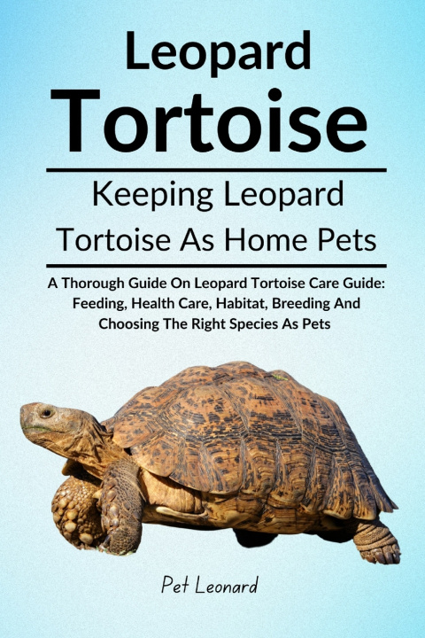 Knjiga Leopard Tortoise Pet Leonard