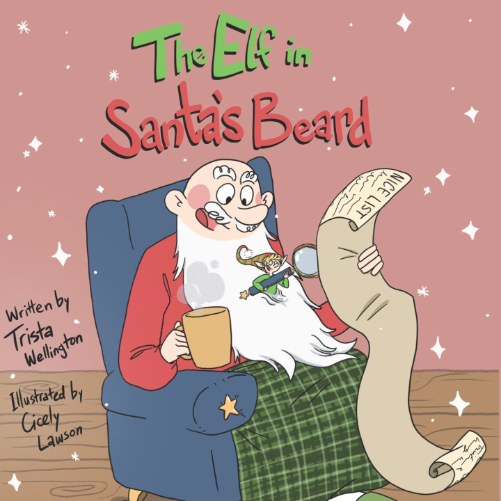 Carte The Elf in Santa's Beard Trista Wellington