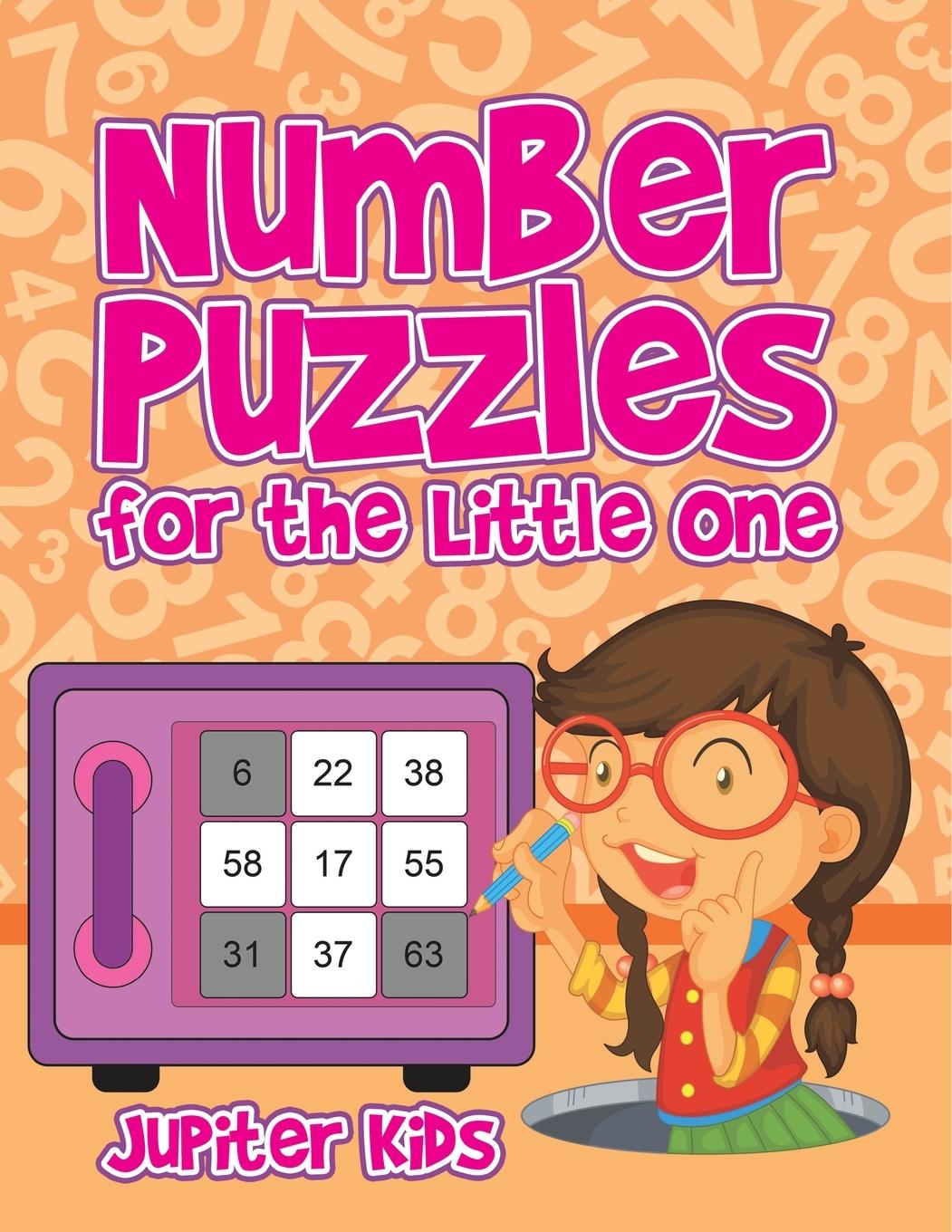 Knjiga Number Puzzles for the Little One Jupiter Kids
