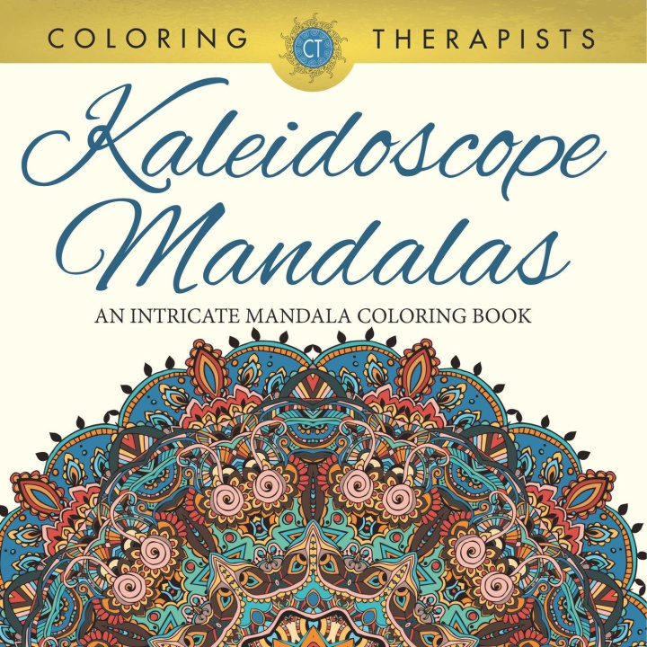Carte Kaleidoscope Mandalas Coloring Therapist
