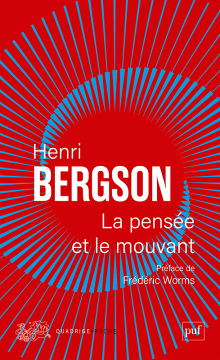 Carte La pensée et le mouvant Bergson henri