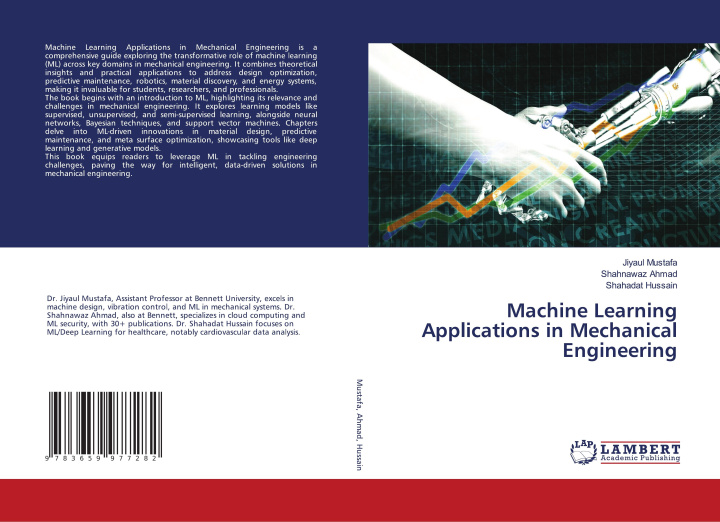 Buch Machine Learning Applications in Mechanical Engineering Jiyaul Mustafa