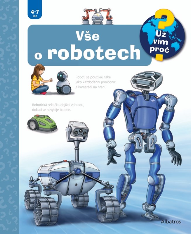 Buch Vše o robotech Andrea Erne