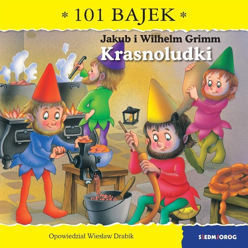 Carte Krasnoludki. 101 bajek Wiesław Drabik