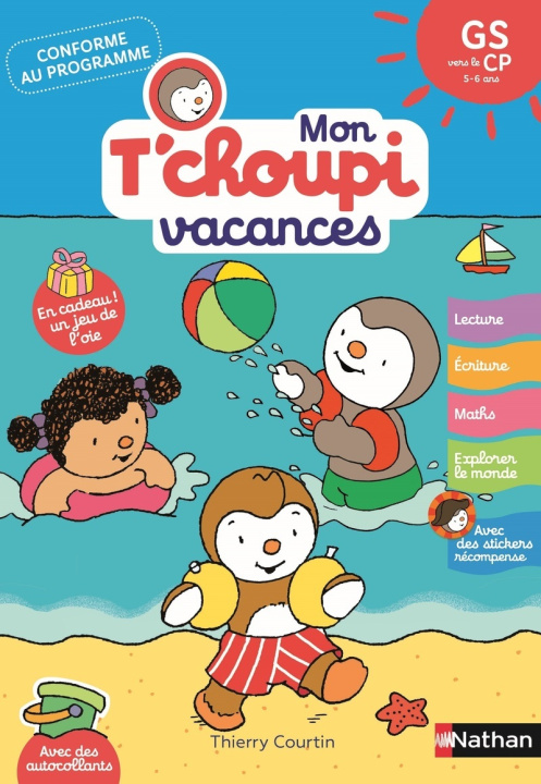 Carte Mon Tchoupi Vacances GS Stéphanie Grison