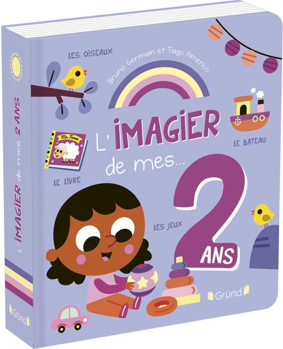 Livro L'imagier de mes 2 ans Bruno Germain