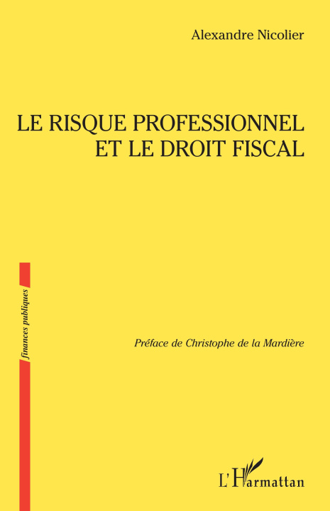 Carte Le risque professionnel et le droit fiscal Nicolier