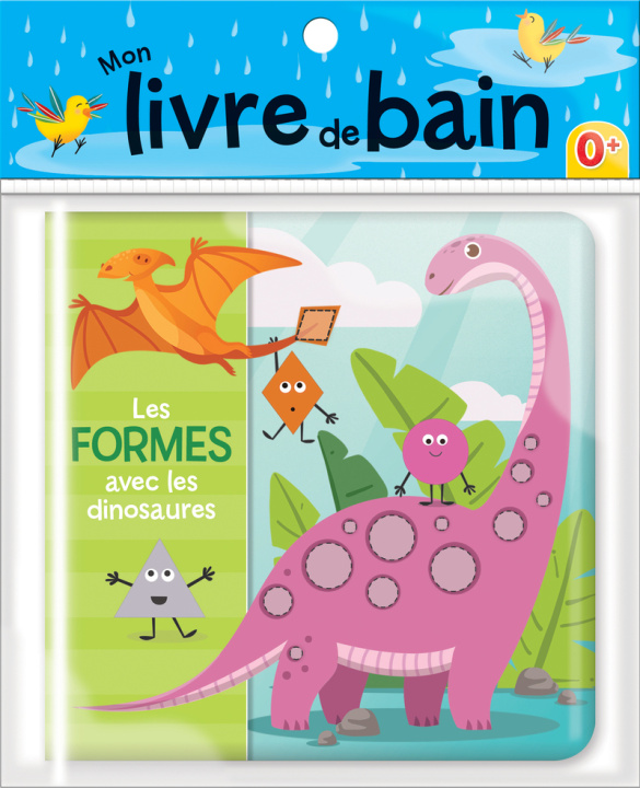 Boek Les formes avec les dinosaures Corinne Delporte