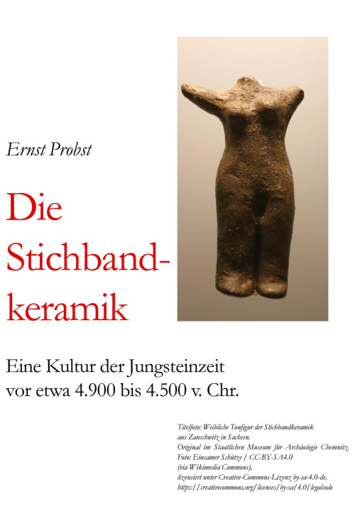 Carte Die Stichbandkeramik Ernst Probst