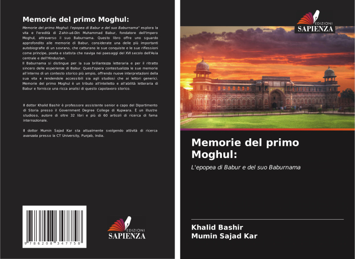Knjiga Memorie del primo Moghul: Khalid Bashir