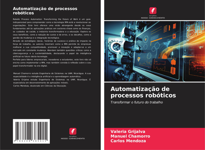 Boek Automatização de processos robóticos Valeria Grijalva