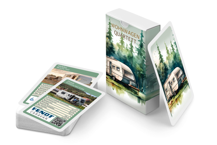 Igra/Igrača Das Wohnwagen Quartett Cars & Caravans Die Fachzeitschrift Camping