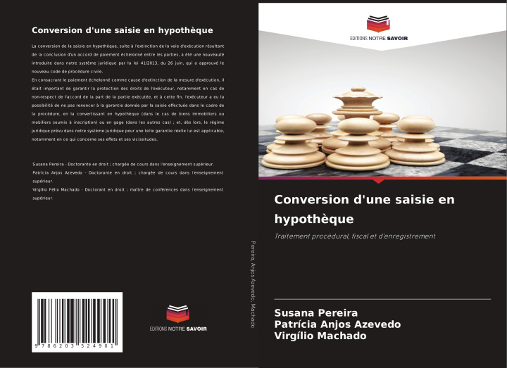 Książka Conversion d'une saisie en hypothèque Susana Pereira