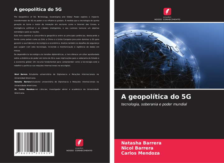 Kniha A geopolítica do 5G Natasha Barrera