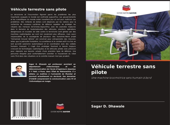 Livro Véhicule terrestre sans pilote Sagar D. Dhawale