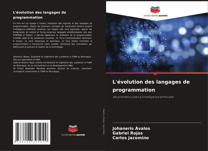 Book L'évolution des langages de programmation Johaneris Ávalos