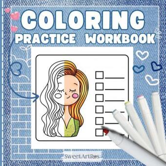 Buch Coloring Practice Workbook SweetArtRos Publishing
