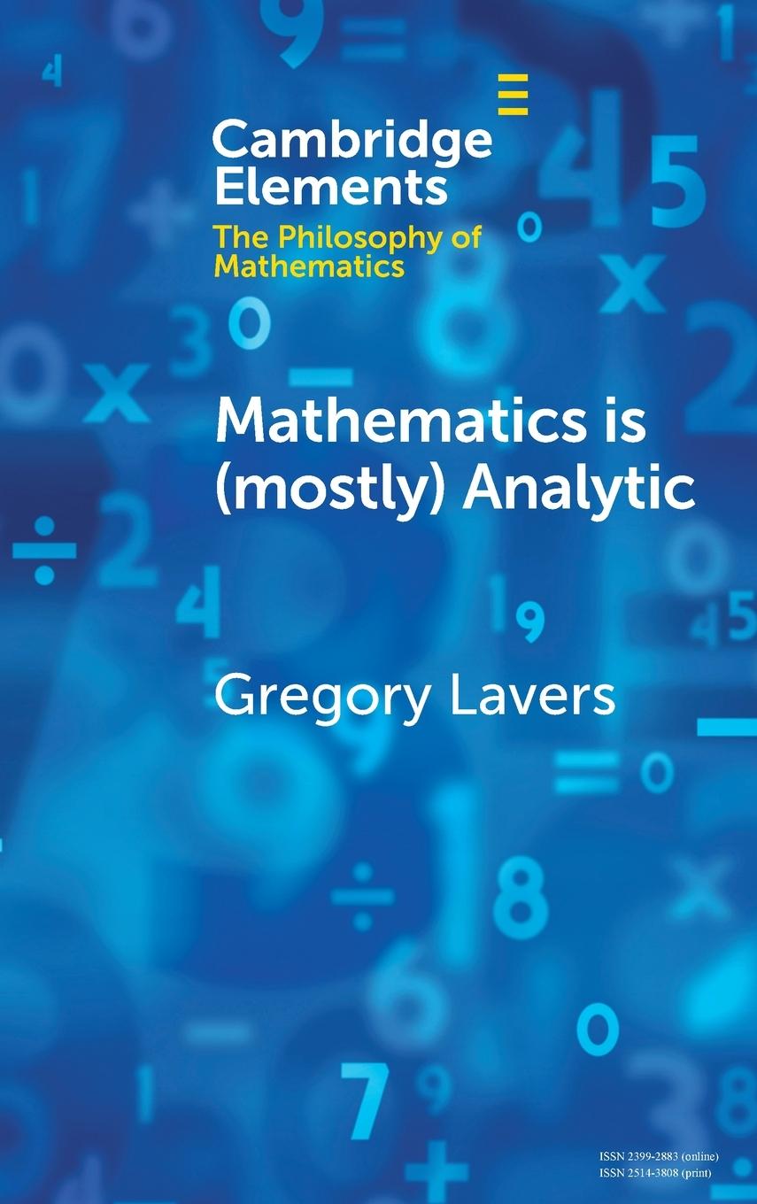 Buch Mathematics is (mostly) Analytic Gregory Lavers