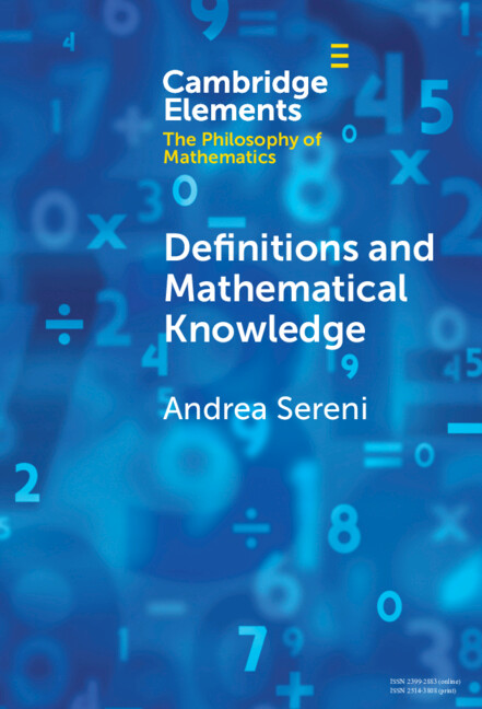 Knjiga Definitions and Mathematical Knowledge Andrea Sereni