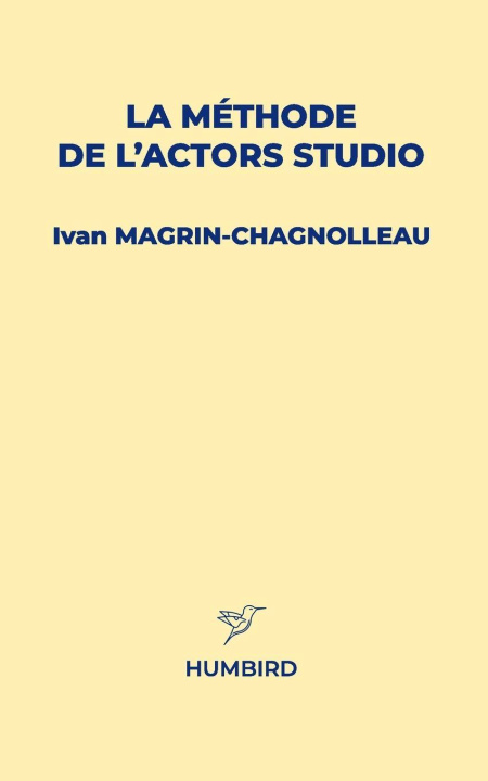 Boek La Méthode de l'Actors Studio Ivan Magrin-Chagnolleau