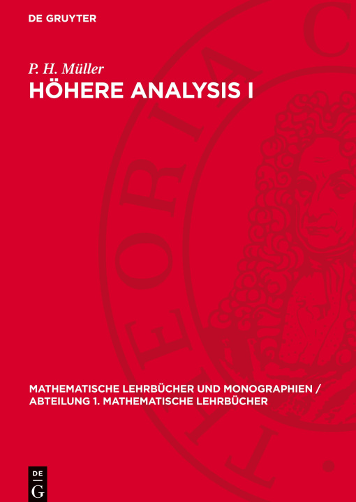 Kniha Höhere Analysis I P. H. Müller