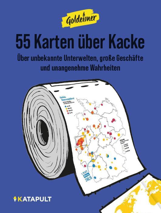 Książka 55 Karten über Kacke Goldeimer