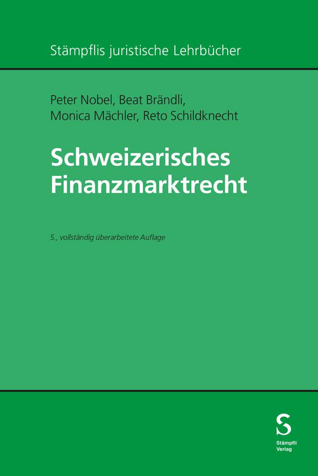 Book Schweizerisches Finanzmarktrecht Beat Brändli