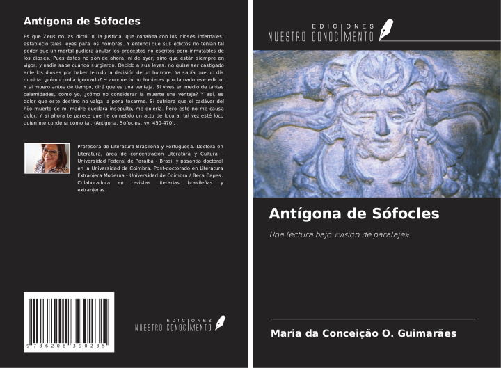 Knjiga Antígona de Sófocles 