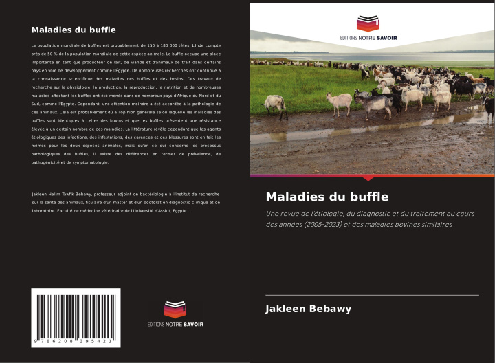Knjiga Maladies du buffle Jakleen Bebawy