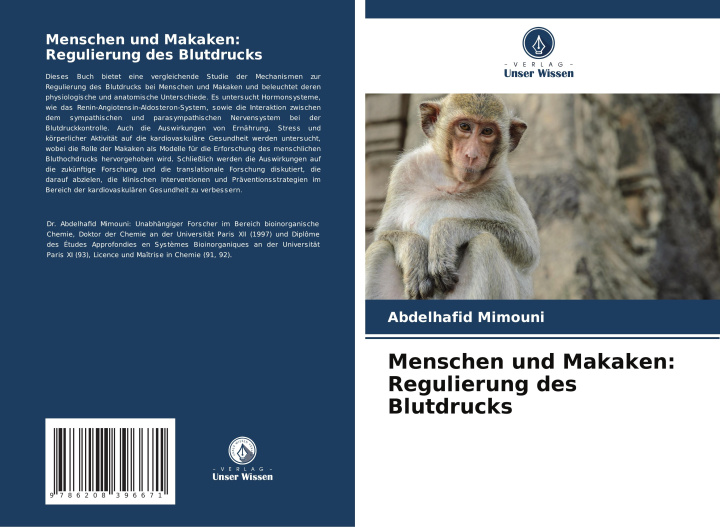 Knjiga Menschen und Makaken: Regulierung des Blutdrucks Abdelhafid Mimouni