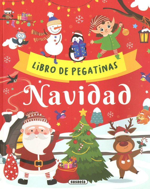 Knjiga Pegatinas de Navidad Susaeta Ediciones