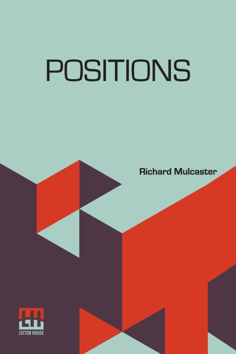 Buch Positions Richard Mulcaster