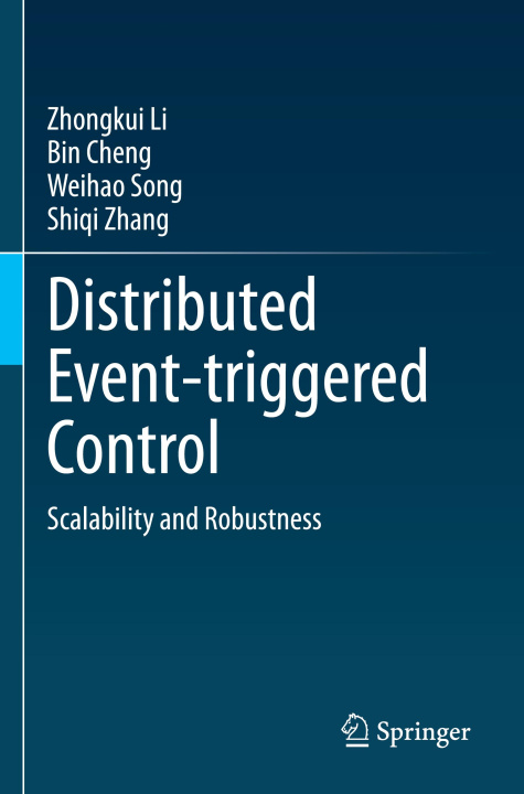 Book Distributed Event-triggered Control Shiqi Zhang