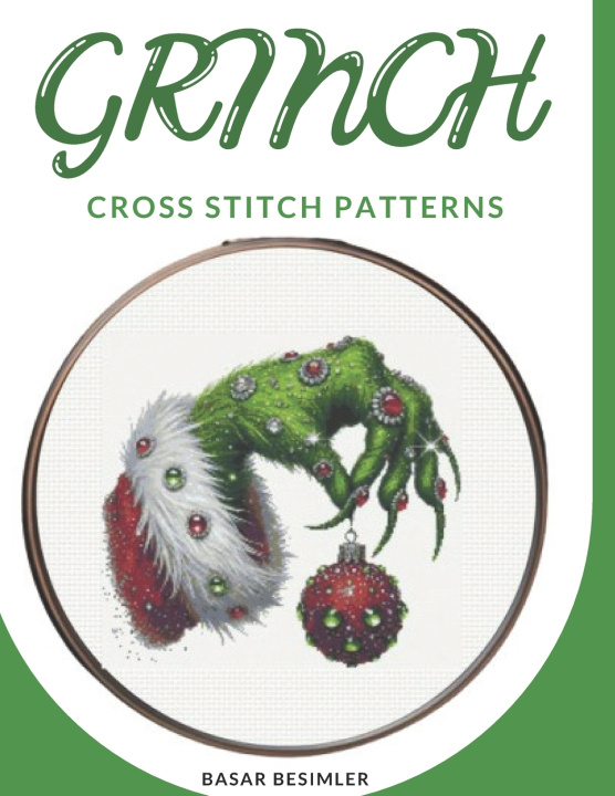 Βιβλίο Grinch Cross Stitch Patterns Basar Besimler