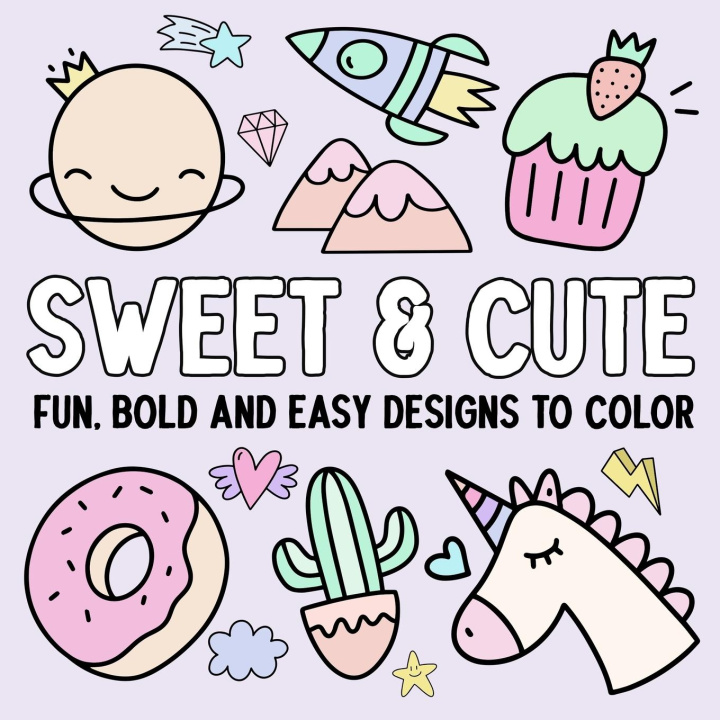 Buch Sweet & Cute Hue Coloring