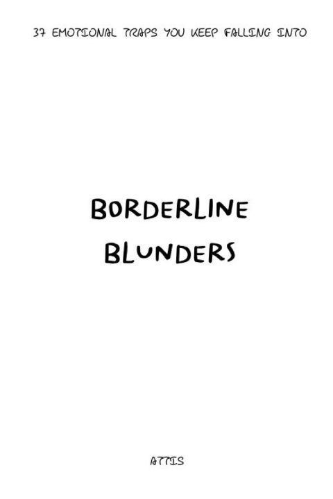 Knjiga Borderline Blunders Attis