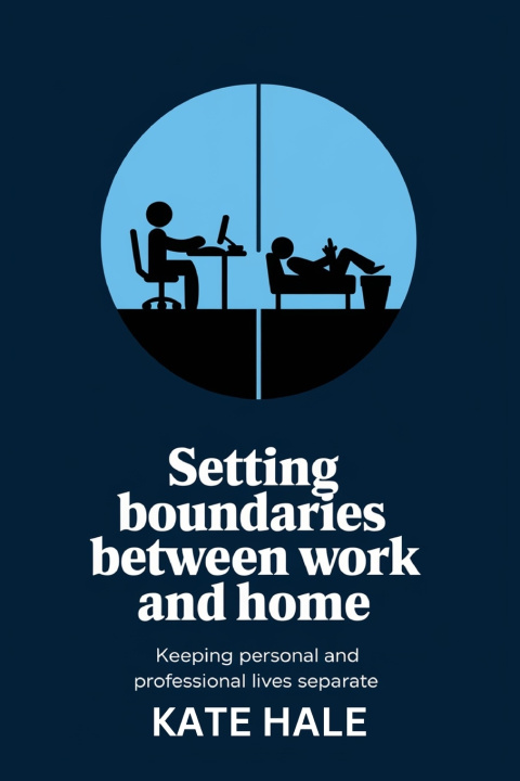 Kniha Setting Boundaries Between Work and Home KATE HALE