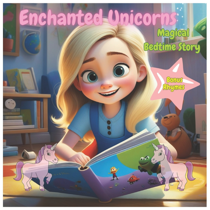 Knjiga Enchanted Unicorns Digital Fly Animation Studio