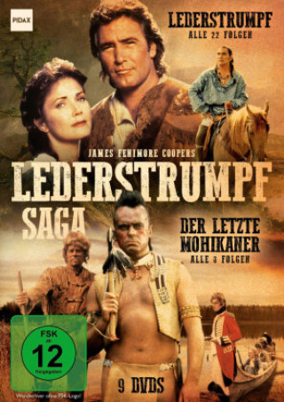 Vídeo Lederstrumpf-Saga: Lederstrumpf + Der letzte Mohikaner, 9 DVD Roger Corman