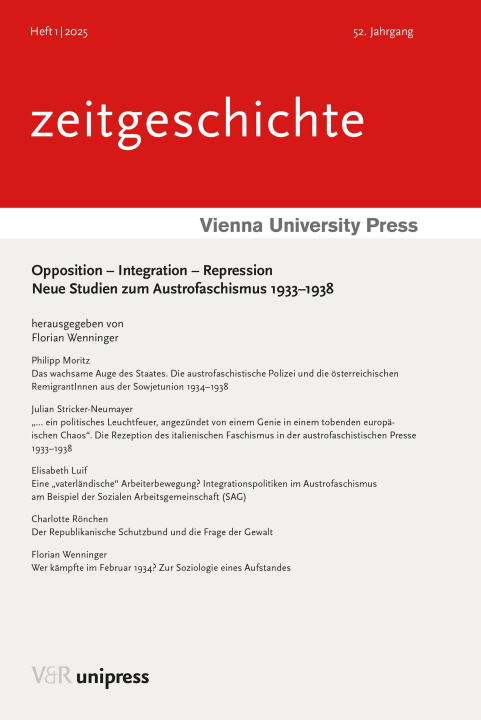 Knjiga Opposition - Integration - Repression Florian Wenninger