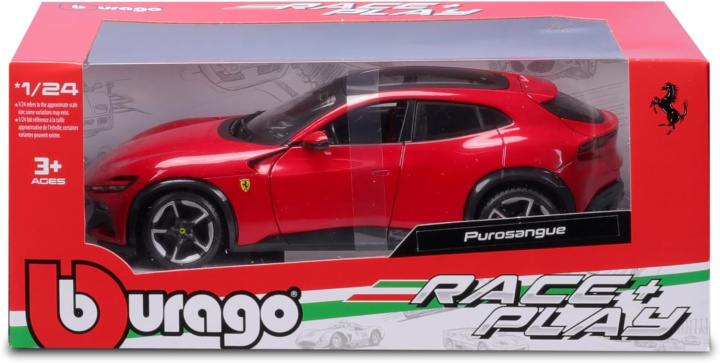 Knjiga BBURAGO MODEL FERRARI PUROSANGUE RED 1:24 