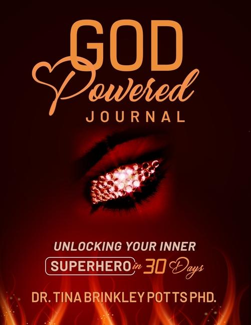 Knjiga God-Powered Journal Tina Brinkley Potts