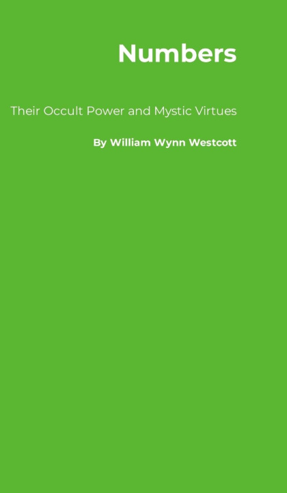 Knjiga Numbers William Wynn Westcott