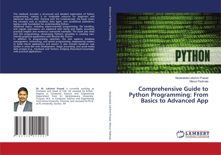 Knjiga Comprehensive Guide to Python Programming: From Basics to Advanced App Manuri Padmaja