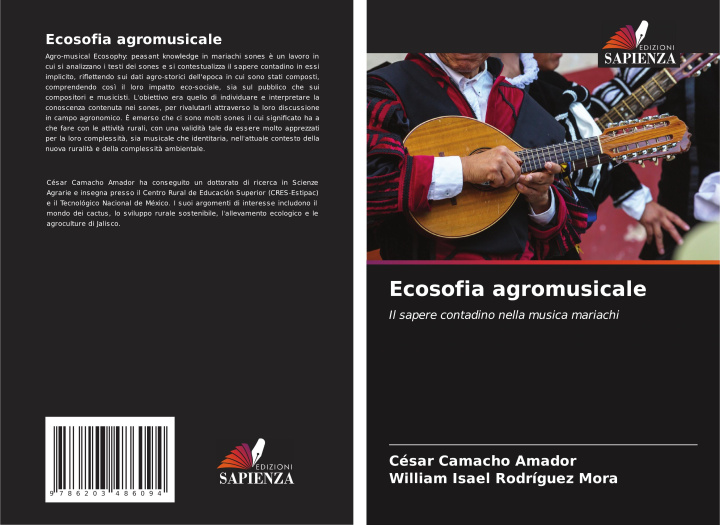 Knjiga Ecosofia agromusicale William Isael Rodríguez Mora