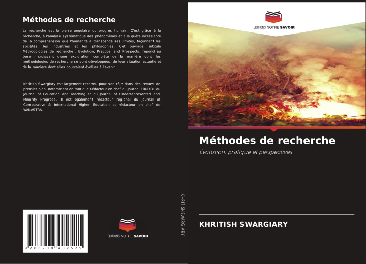 Knjiga Méthodes de recherche Khritish Swargiary