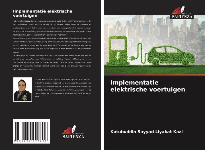 Knjiga Implementatie elektrische voertuigen Kutubuddin Sayyad Liyakat Kazi